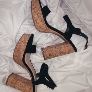 worn only once. cute heels